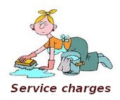 service charges grioulets